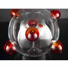 Round Indoor Vase in Blown Murano Glass Made in Italy - Astore Viadurini