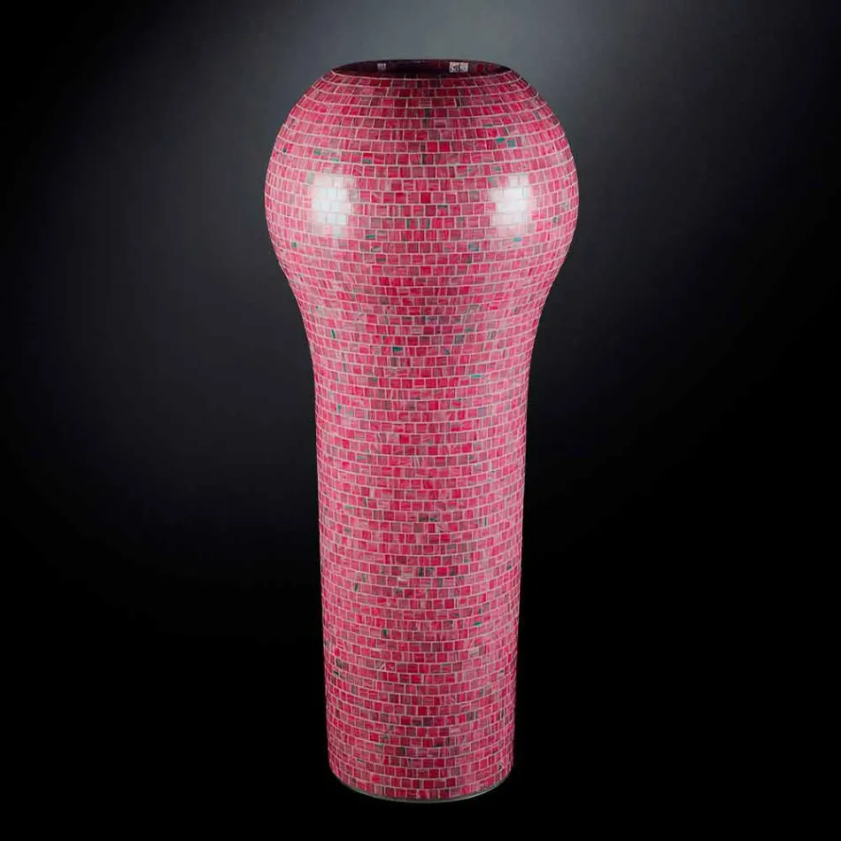 High Decorative Vase in Polyethylene Modern Design Made in Italy - Takagi Viadurini