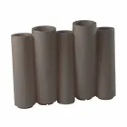 Decorative colored vase Slide Bamboo modern design made in Italy Viadurini