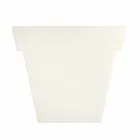 Colored decorative vase Slide The modern polyethylene vase made in Italy Viadurini