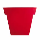 Colored decorative vase Slide The modern polyethylene vase made in Italy Viadurini