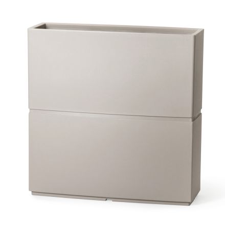 Indoor Decorative Vase in Polyethylene 2 Sizes Made in Italy - Lambo Viadurini