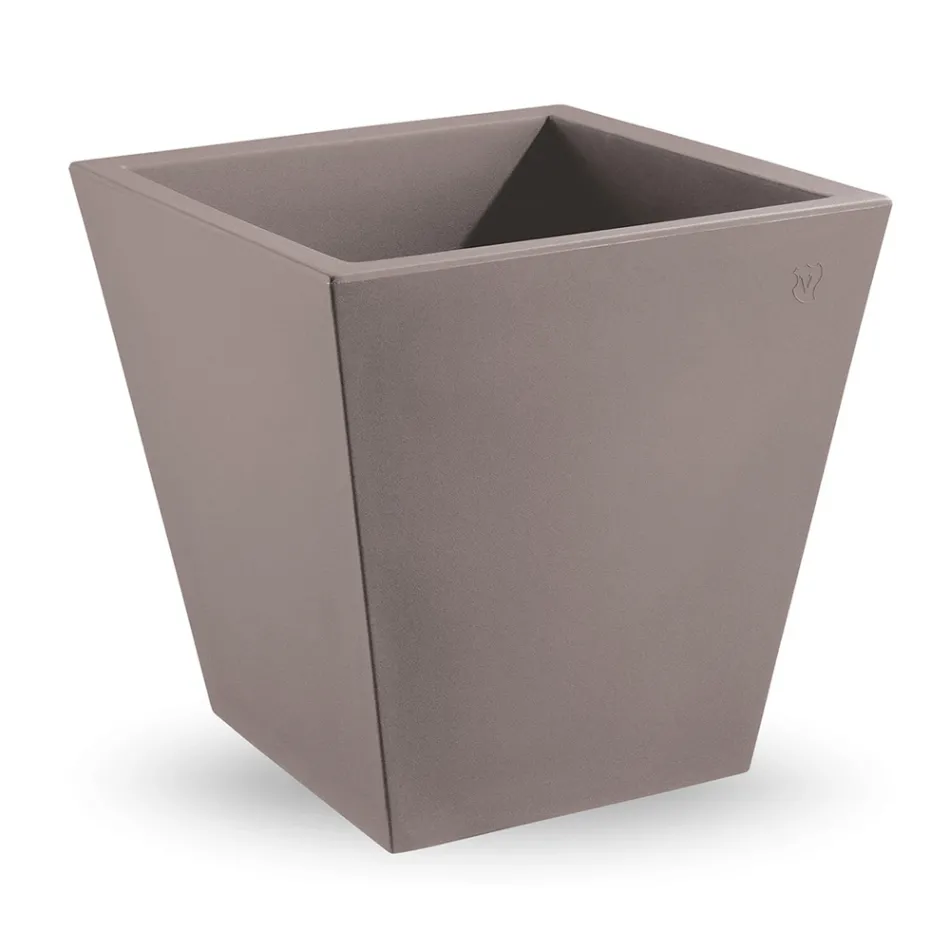 Indoor Decorative Vase in Colored Polyethylene Made in Italy - Mengo Viadurini