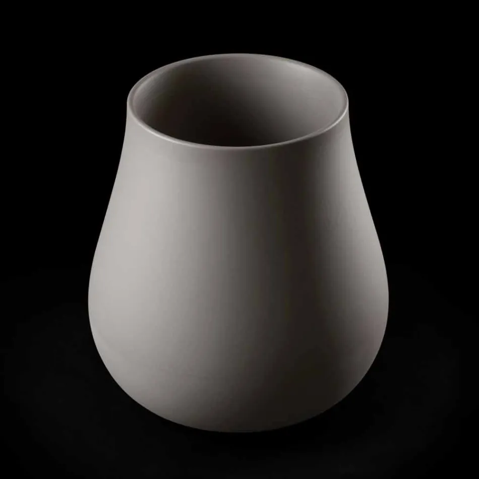 Decorative Design Drop Vase in Polyethylene Made in Italy - Monita Viadurini