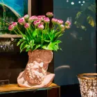 Handmade Colored Ceramic Decorative Vase Made in Italy - Maciste Viadurini