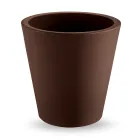 Round Colored Polyethylene Decorative Vase Made in Italy - Mengo Viadurini