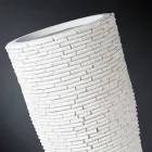 Indoor Decorative Ceramic Vase Handmade in Italy - Calisto Viadurini