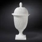 Elegant Indoor Ceramic Vase Handmade Made in Italy - Napoleone Viadurini
