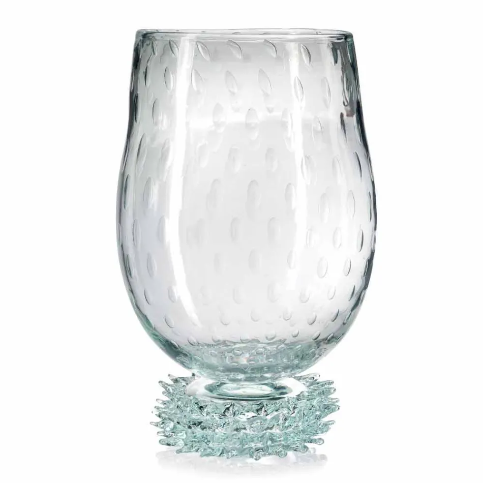 Elegant Indoor Vase in Murano Glass Made in Italy - Copernicus Viadurini
