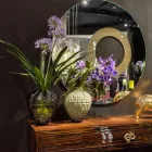 Elegant Indoor Glass Vase Made in Italy - Clarabella Viadurini