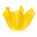 Yellow vase from interior / exterior design damped Pina, made in Italy Viadurini