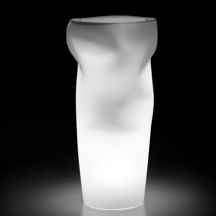 Bright Outdoor Vase in Opaque Polyethylene Made in Italy - Proud Viadurini
