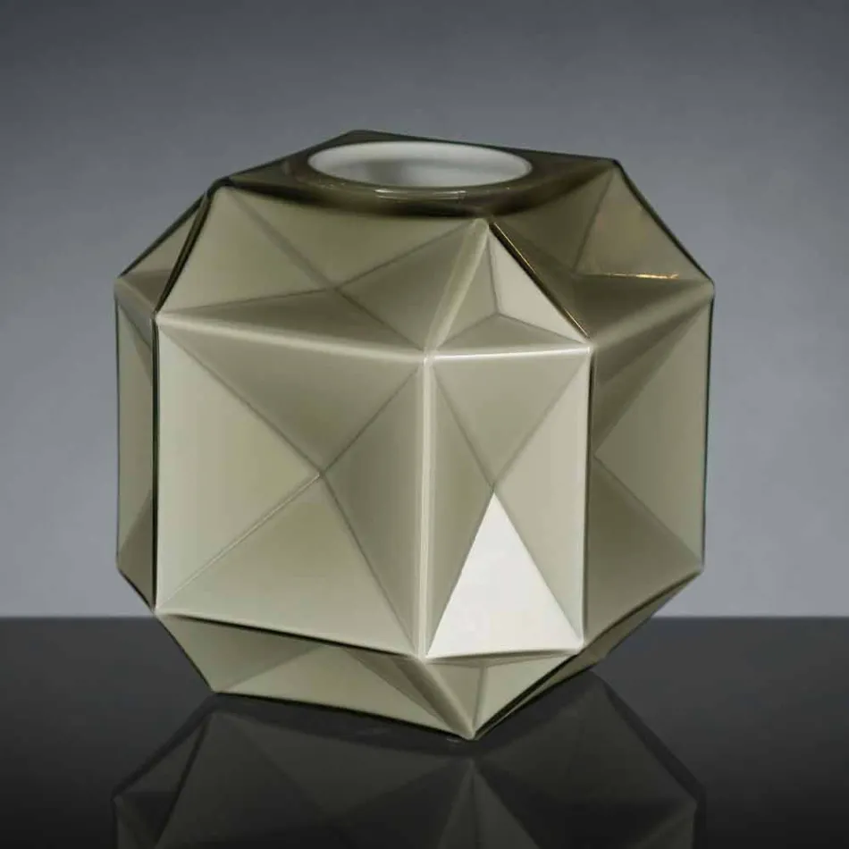 Modern Indoor Glass Vase Handcrafted in Italy - Eagle Viadurini