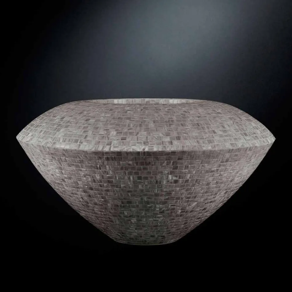 Modern Ornamental Vase in Colored Polyethylene Made in Italy - Timber Viadurini