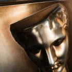 Modern Rectangular Vase in Colored Ceramic Handmade in Italy - Lucas Viadurini