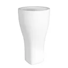 Round Colored Garden Pot in Polyethylene Made in Italy - Tremont Viadurini