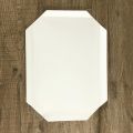 Kitchen Tray or Cutting Board in White Corian Made in Italy Design - Ivanova