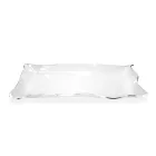 Colored and Recyclable Plexiglass Tray 2 Sizes 2 Pieces - Gabrio Viadurini