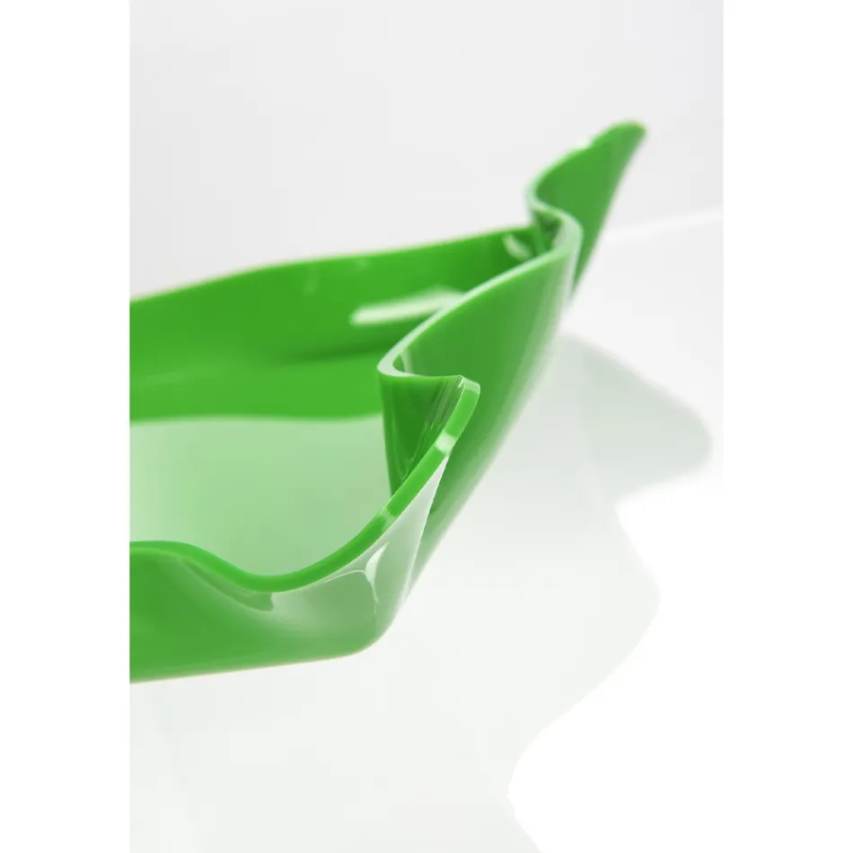 Colored and Recyclable Plexiglass Tray 2 Sizes 2 Pieces - Gabrio Viadurini