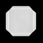 White Corian Square Tray Kitchen Cutting Board with Corners - Ivanova Viadurini