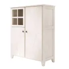 Lounge Showcase Structure in Solid Fir Wood Made in Italy - Pascual Viadurini