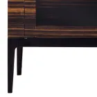 Grilli Zarafa design solid wood cabinet with 2 doors made in Italy Viadurini