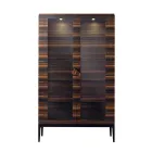 Grilli Zarafa design solid wood cabinet with 2 doors made in Italy Viadurini