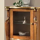 Lounge Showcase with 1 Glass Door and 3 Drawers Made in Italy - London Viadurini