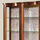 Classic Style Wooden Showcase with Doors and Drawers Made in Italy - Versaille Viadurini