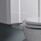 Water Monobloc Classic in White Ceramic with Box Made in Italy - Marwa Viadurini