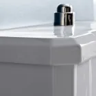 Water Monobloc Classic in White Ceramic with Box Made in Italy - Marwa Viadurini